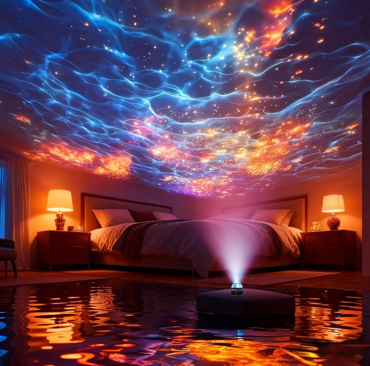Starry Sky Projection Night Light
