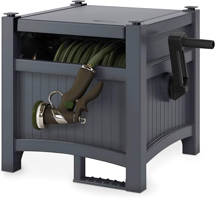 Suncast Garden Hose Storage Reel Box