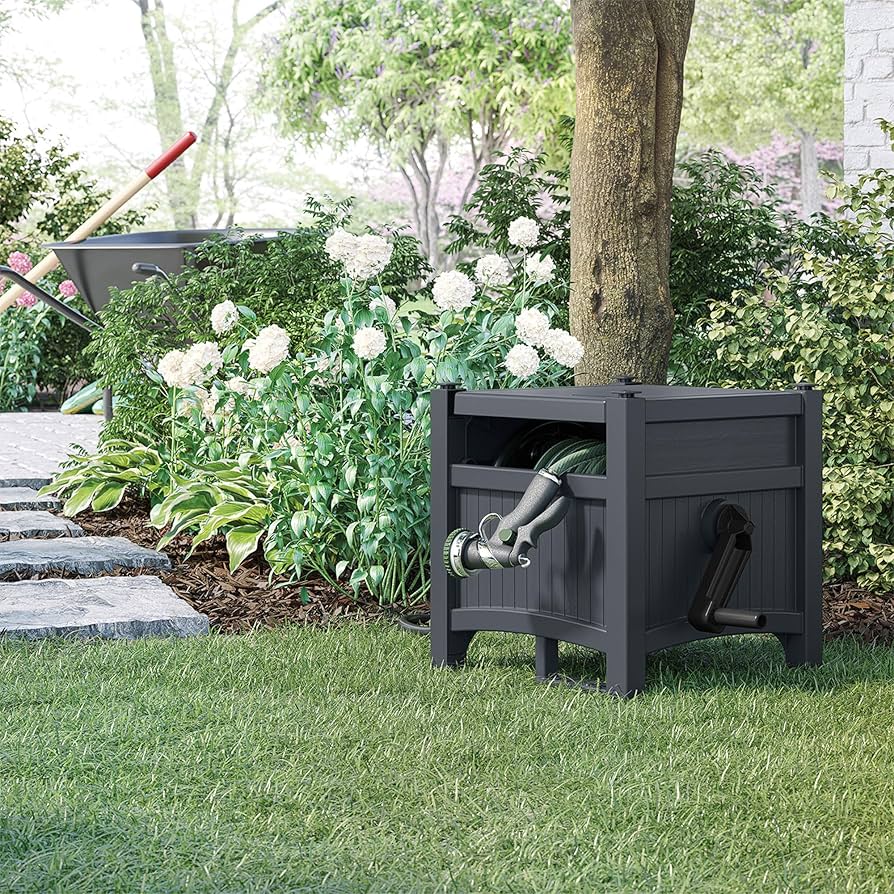 Suncast Garden Hose Storage Reel Box