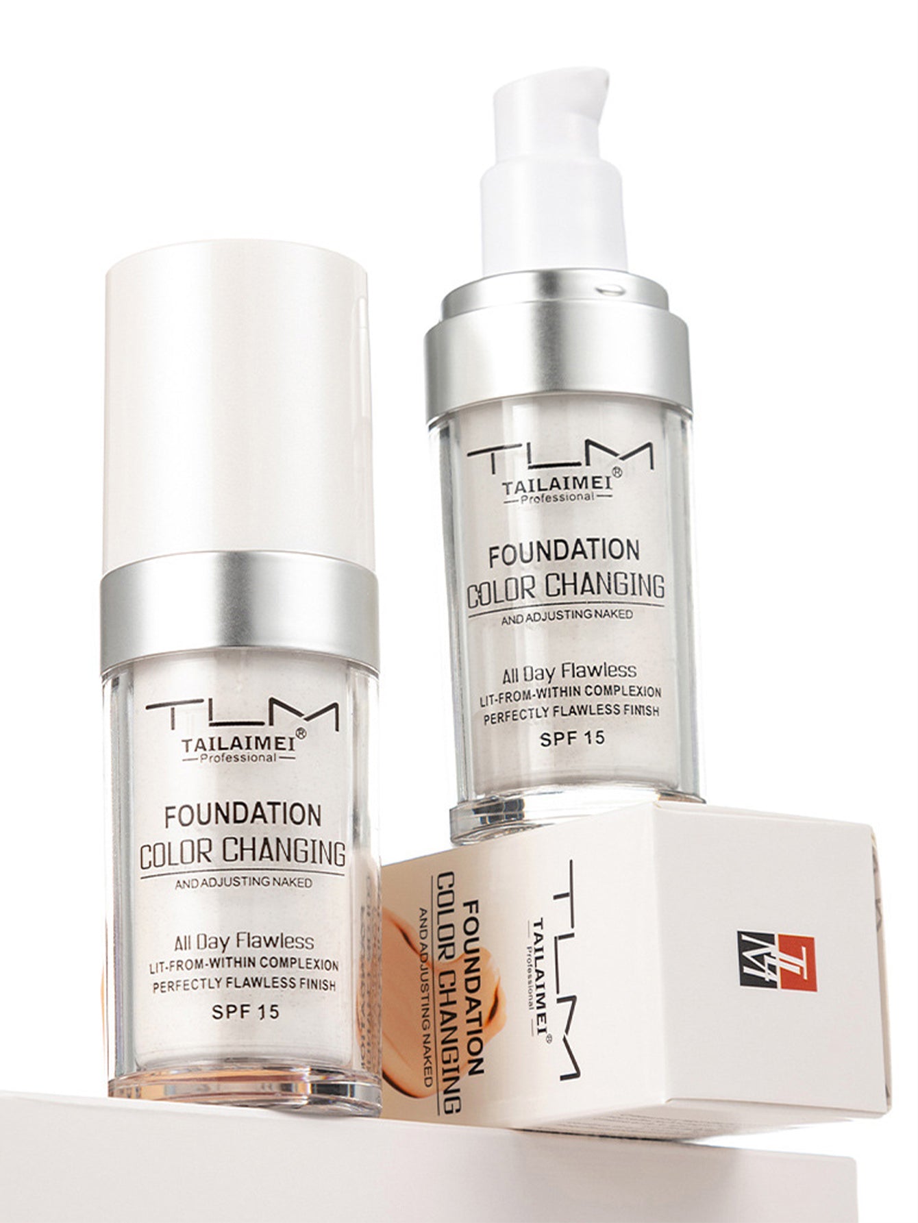 Color-Changing Liquid Foundation Sunscreen