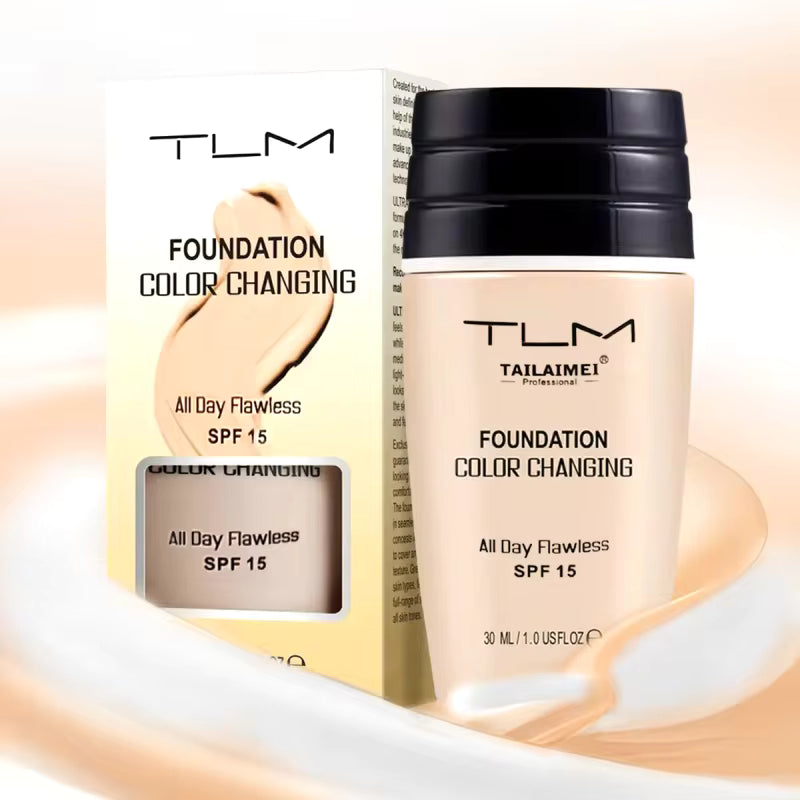Color-Changing Liquid Foundation Sunscreen