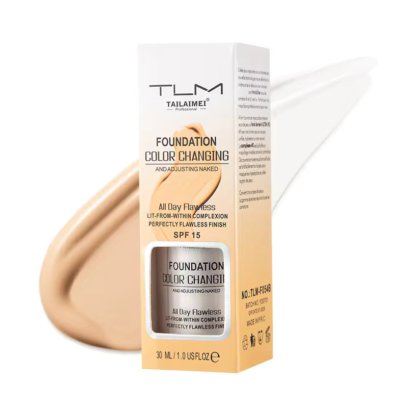 Color-Changing Liquid Foundation Sunscreen